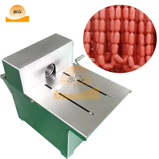 Ручная машина для обвязки колбас, полуавтоматическая машина для завязывания/связывания/связывания/связывания колбас веревкой