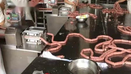 Высокоэффективная автоматическая машина для соединения колбасных оболочек